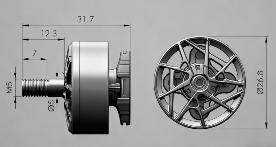 如何为你的无人机选择合适的电机尺寸？